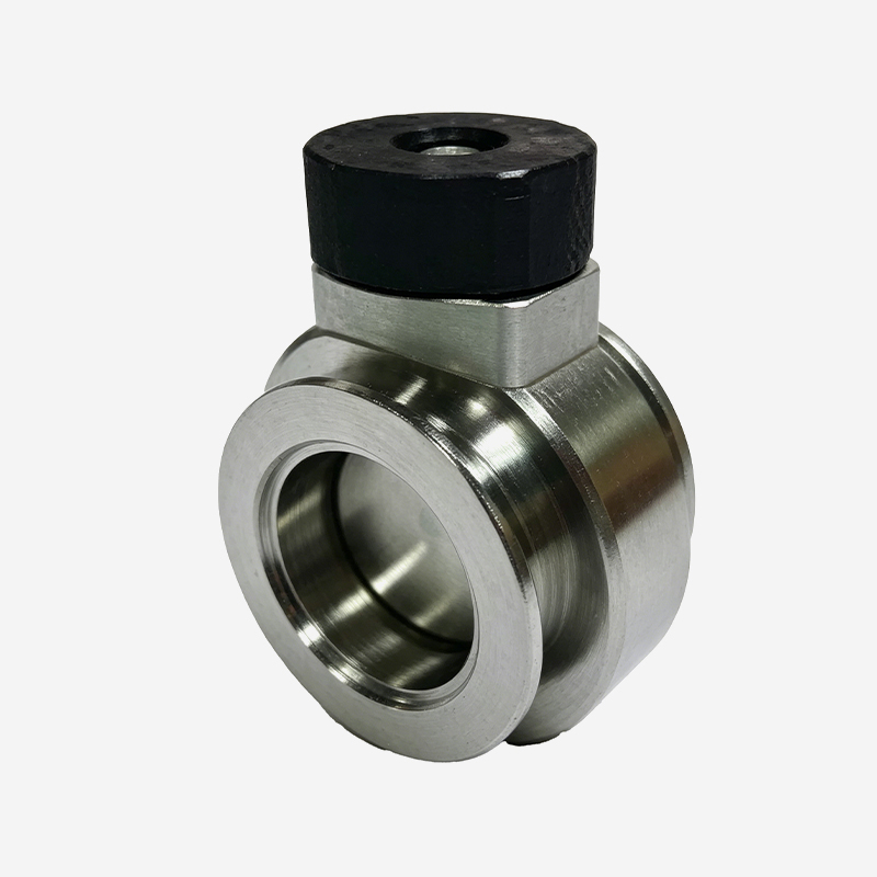 صمام الفراشة اليدوي ذو الفراغ العالي (نوع ISO-KF)